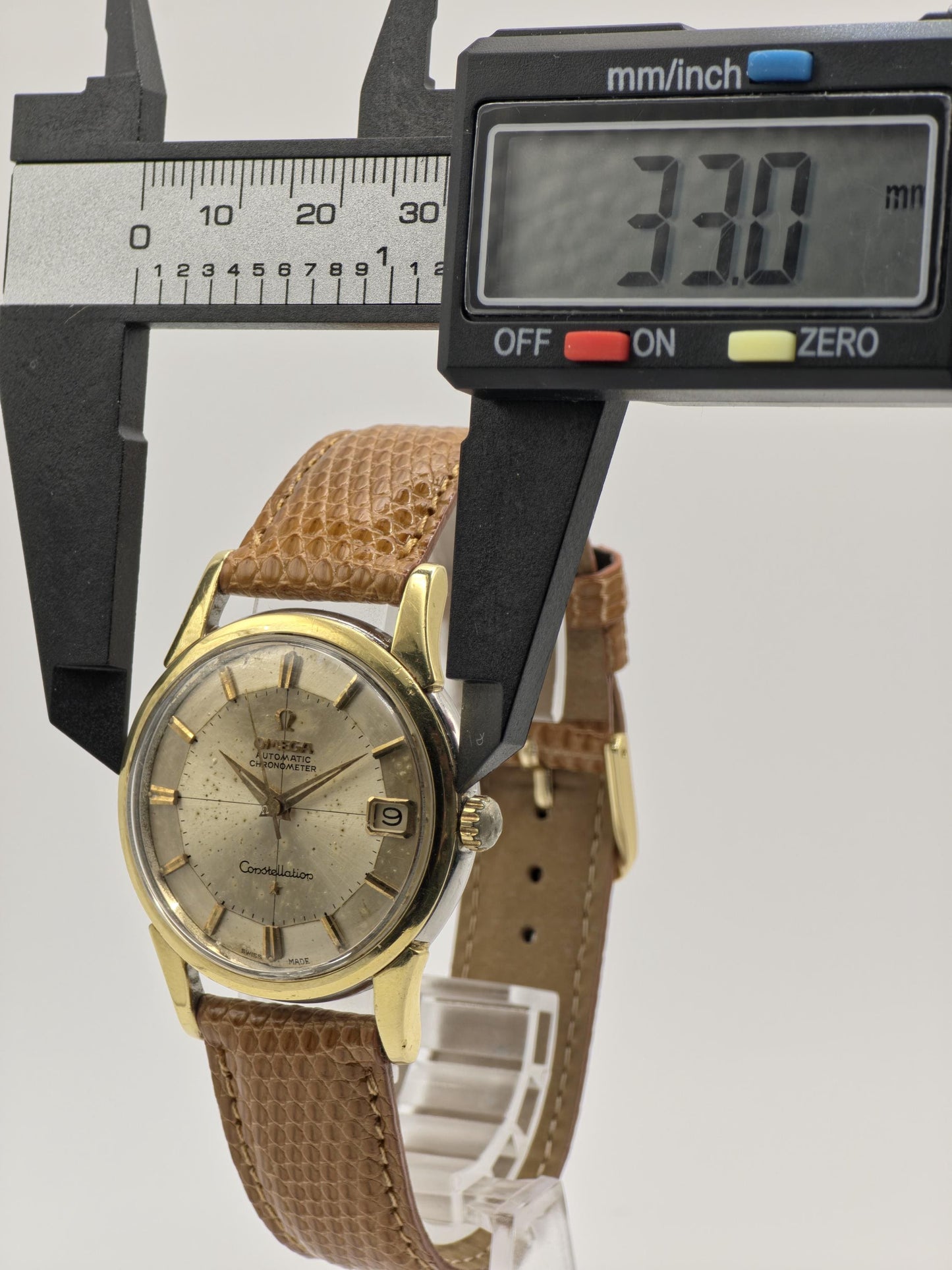 Vintage Omega Constellation Automatic Chronometer | 1960s Gold-Plated Swiss Watch | Date | Classic Dress Timepiece