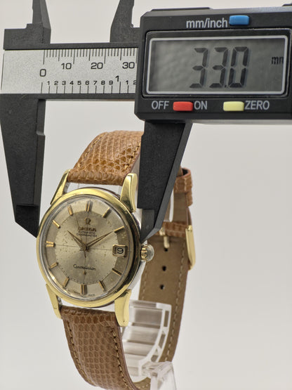 Vintage Omega Constellation Automatic Chronometer | 1960s Gold-Plated Swiss Watch | Date | Classic Dress Timepiece