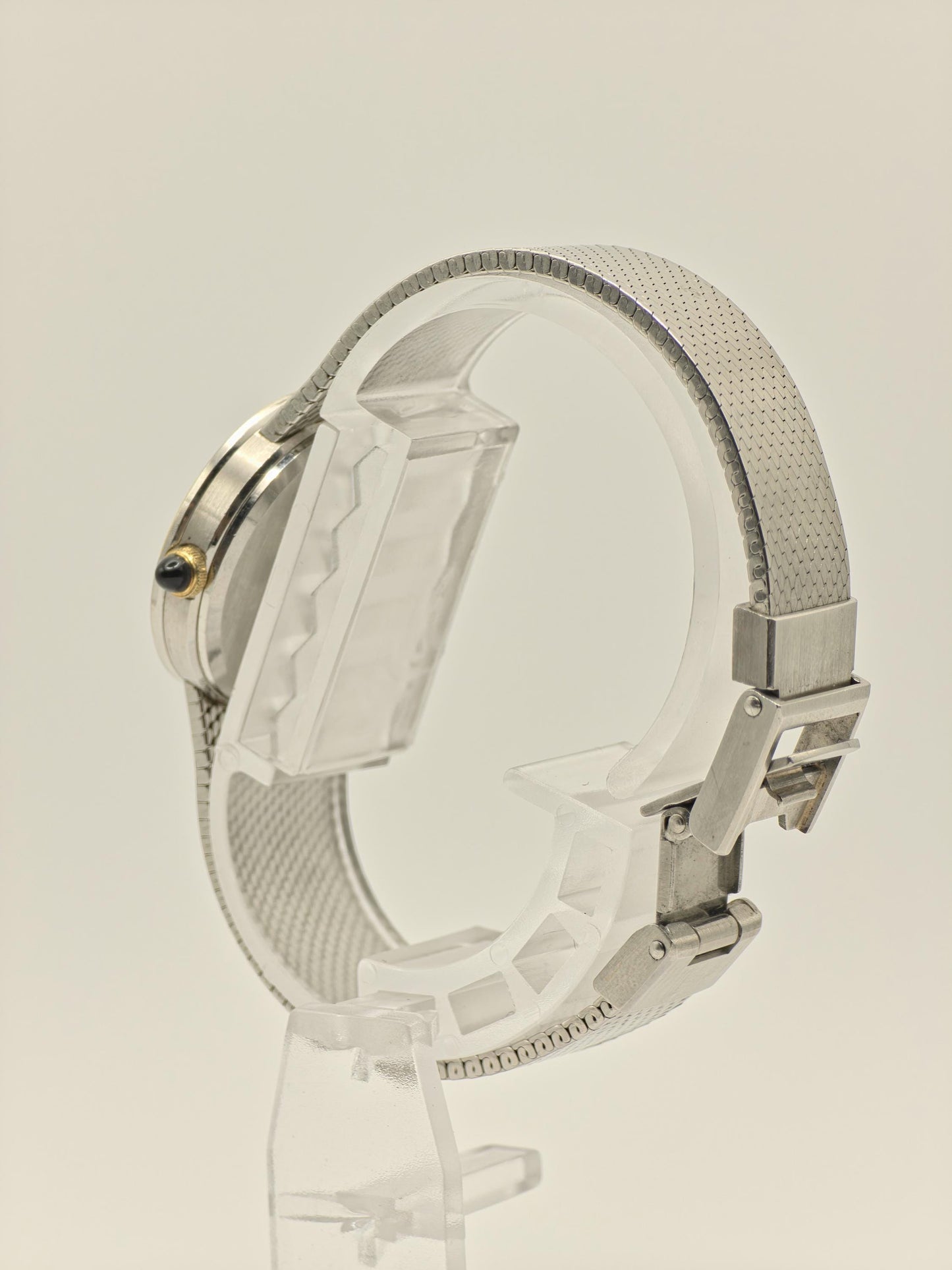 Vintage Seiko Credor Watch | Two-Tone Bezel, Silver Dial