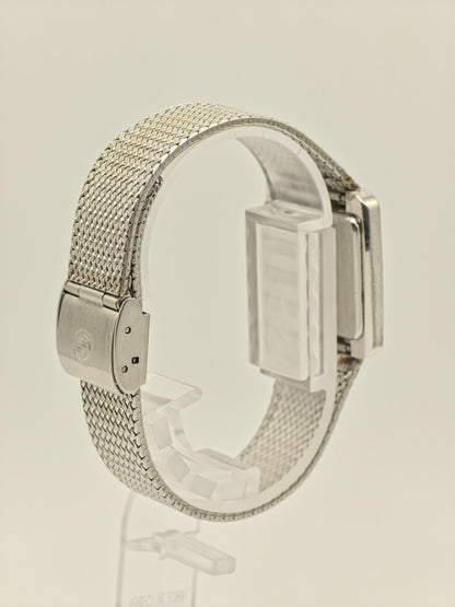 Vintage CYMA Navystar Watch | Swiss Made Rectangular Brown Dial