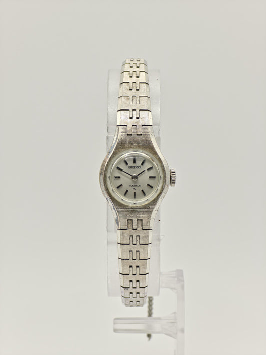 Vintage Seiko 21 Jewels Ladies Mechanical Watch | Stainless Steel Dress Bracelet | Classic Japan-Made Timepiece