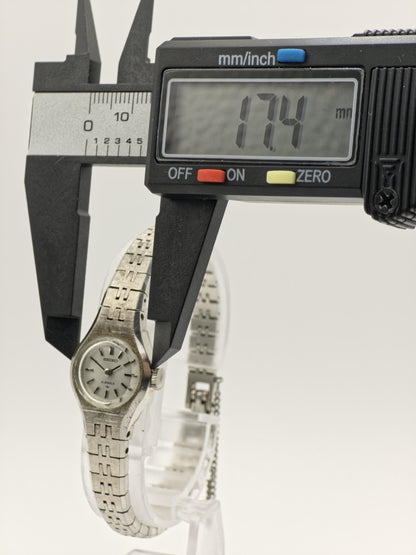 Vintage Seiko 21 Jewels Ladies Mechanical Watch | Stainless Steel Dress Bracelet | Classic Japan-Made Timepiece