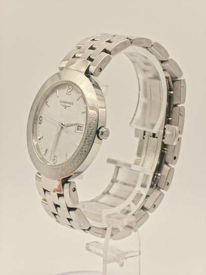 Vintage Longines Quartz Watch | Swiss Made Stainless Steel Dress Timepiece
