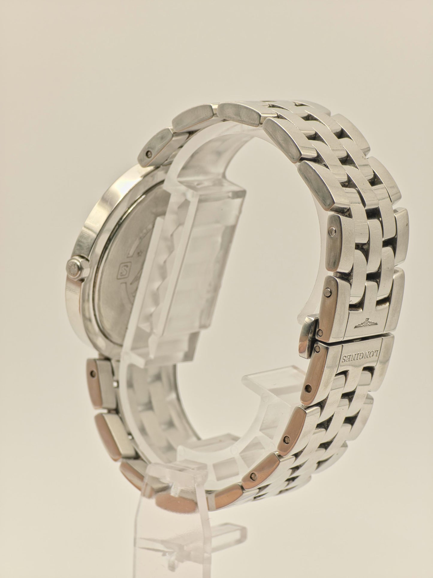 Vintage Longines Quartz Watch | Swiss Made Stainless Steel Dress Timepiece