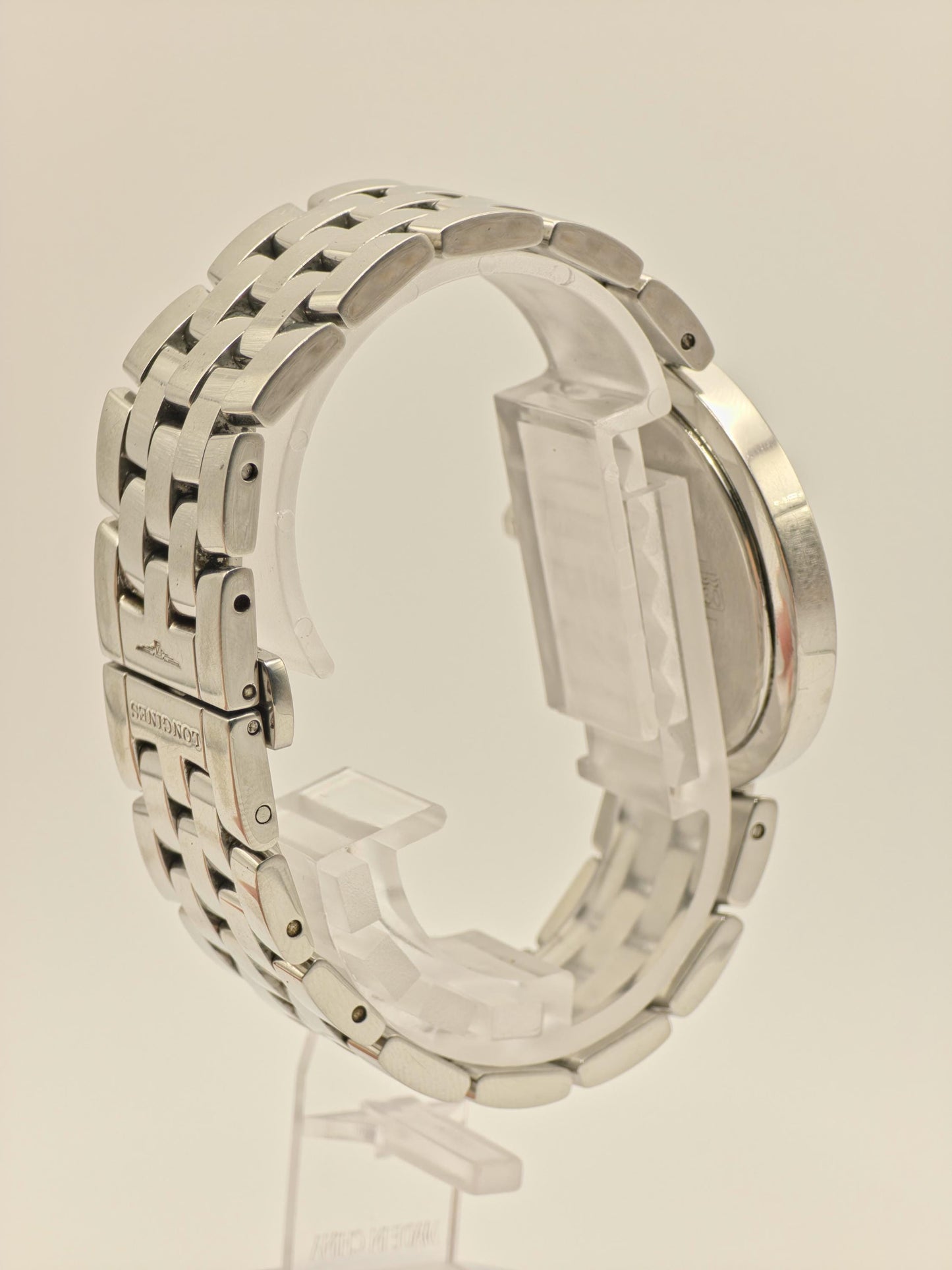 Vintage Longines Quartz Watch | Swiss Made Stainless Steel Dress Timepiece