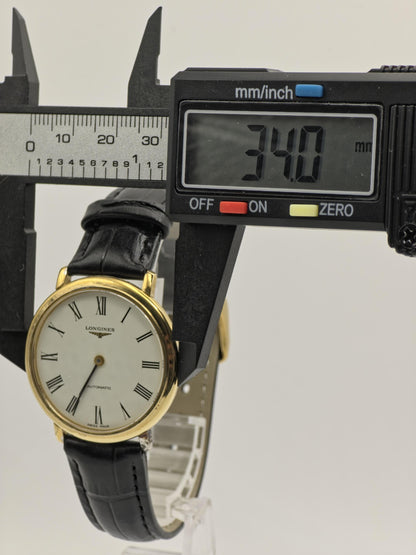 Vintage Longines Automatic Dress Watch | Gold-Tone, Roman Numeral Dial
