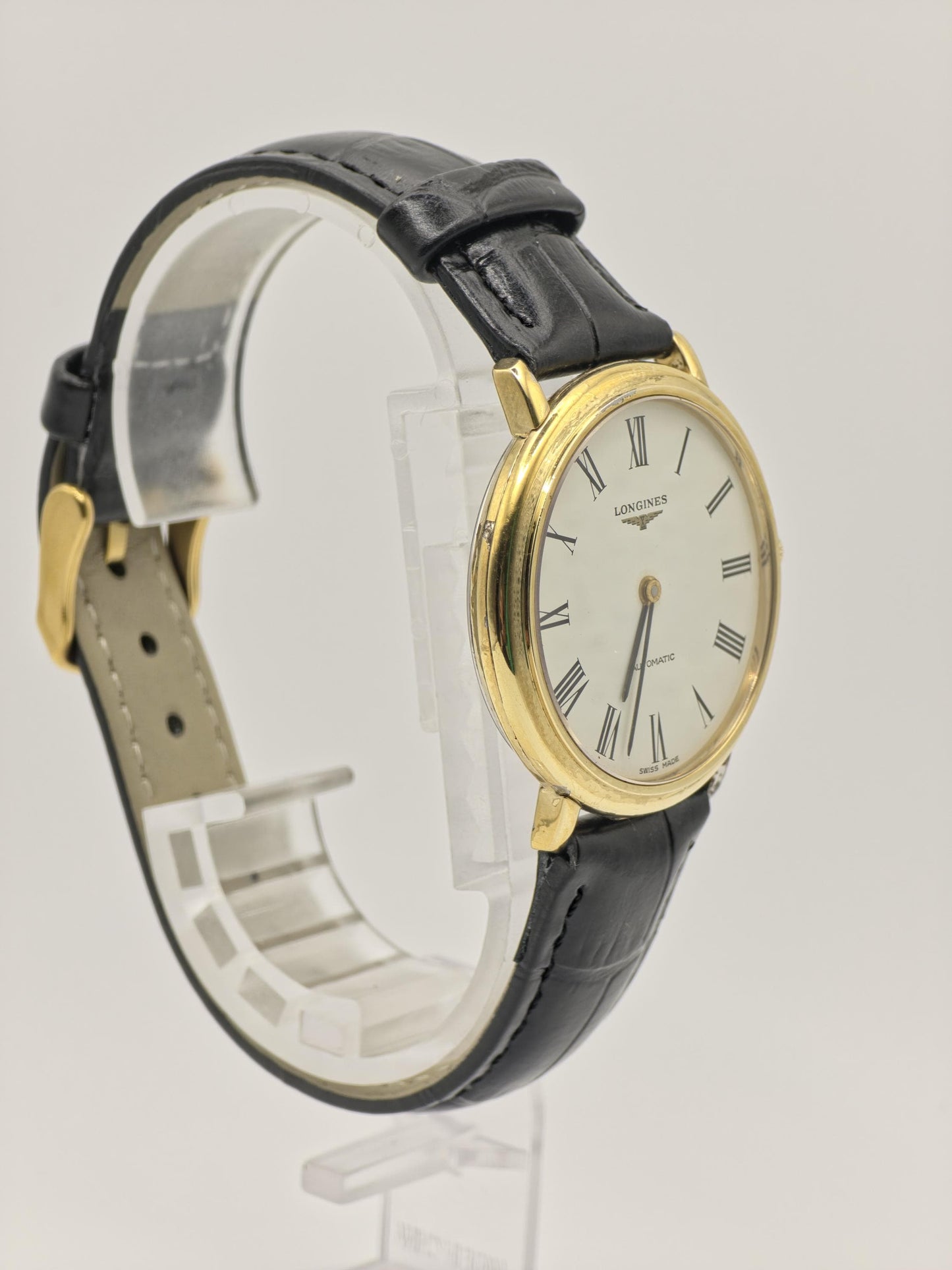 Vintage Longines Automatic Dress Watch | Gold-Tone, Roman Numeral Dial