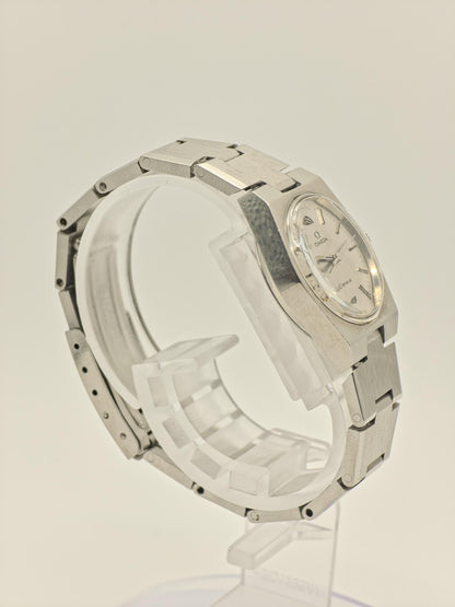 Vintage Omega Genève Watch | Swiss Stainless Steel, 1970s