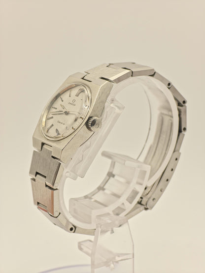 Vintage Omega Genève Watch | Swiss Stainless Steel, 1970s