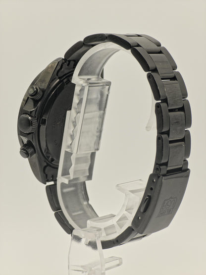 ELGIN Black & Gold Quartz Watch | Sport-Dress Timepiece, Original Box
