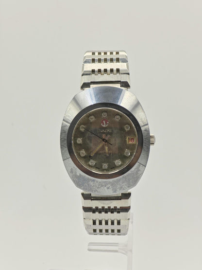 Vintage Rado Diastar Automatic Watch, Hardmetal Case, Swiss Made With Box
