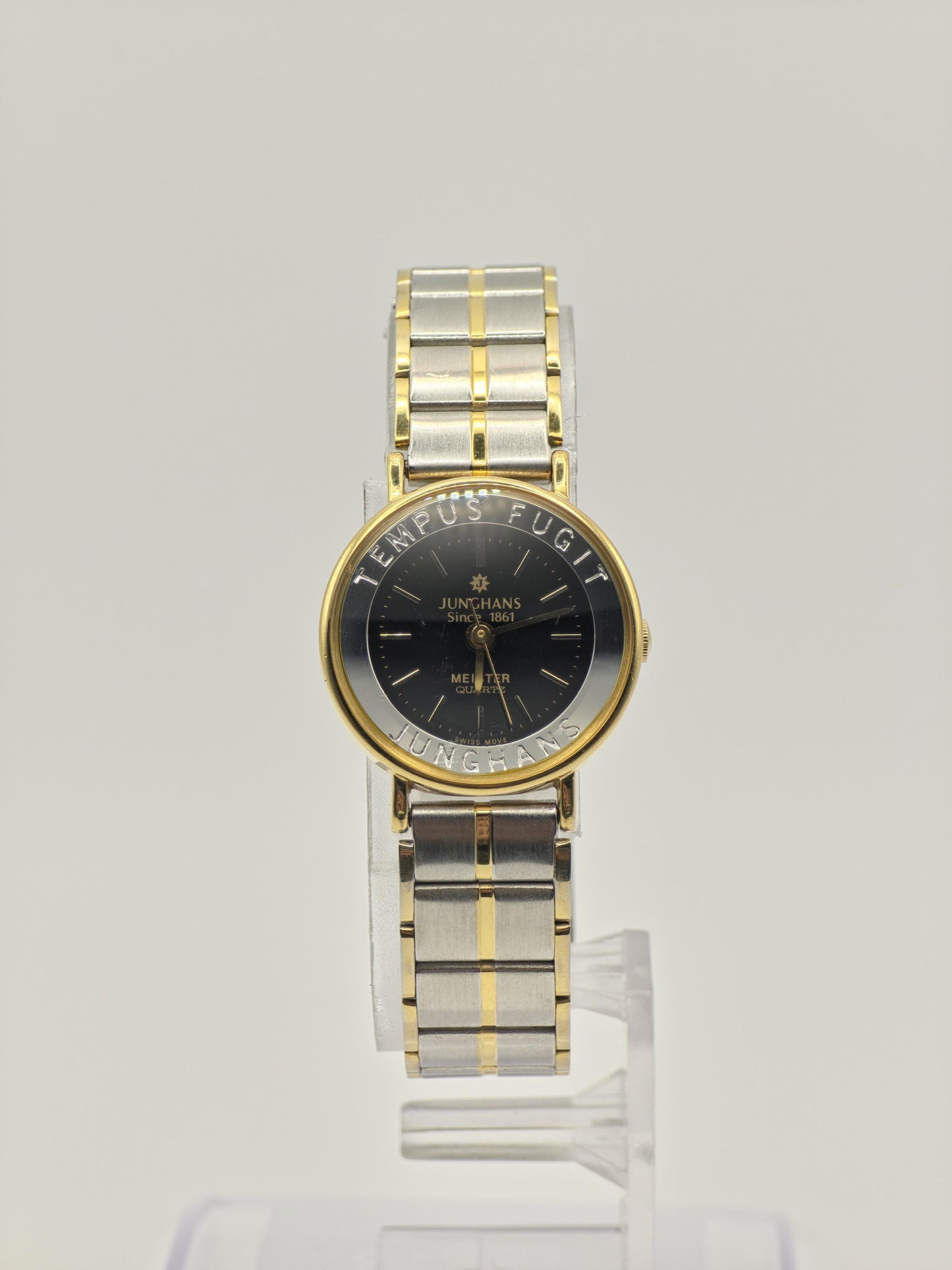 Junghans Meister Quartz Watch, Two-Tone Stainless Steel, Swiss Made