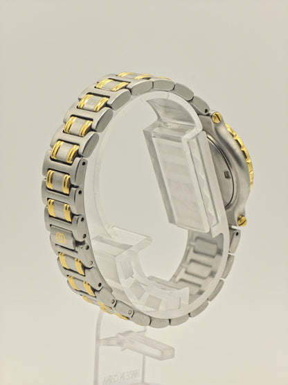 Gucci 9700L Two-Tone Ladies Watch – Gold Dial – Swiss Quartz – Date – Vintage Luxury