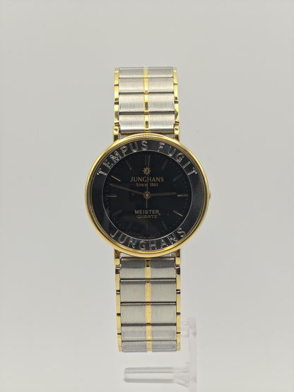 Vintage Junghans Meister Quartz Watch – Two-Tone Steel & Gold, Swiss Made