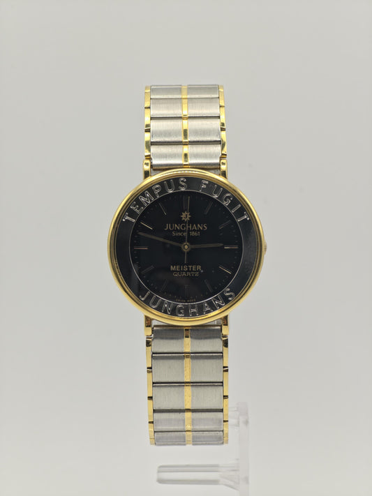 Vintage Junghans Meister Quartz Watch – Two-Tone Steel & Gold, Swiss Made