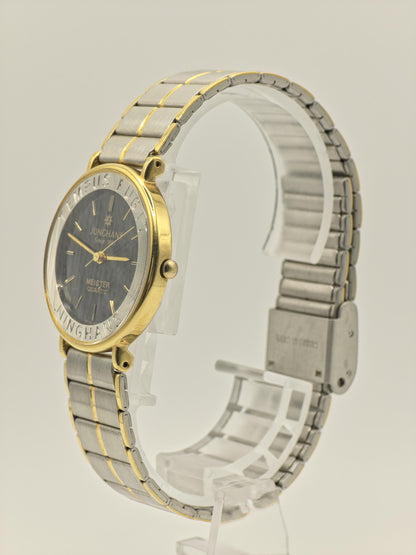 Vintage Junghans Meister Quartz Watch – Two-Tone Steel & Gold, Swiss Made