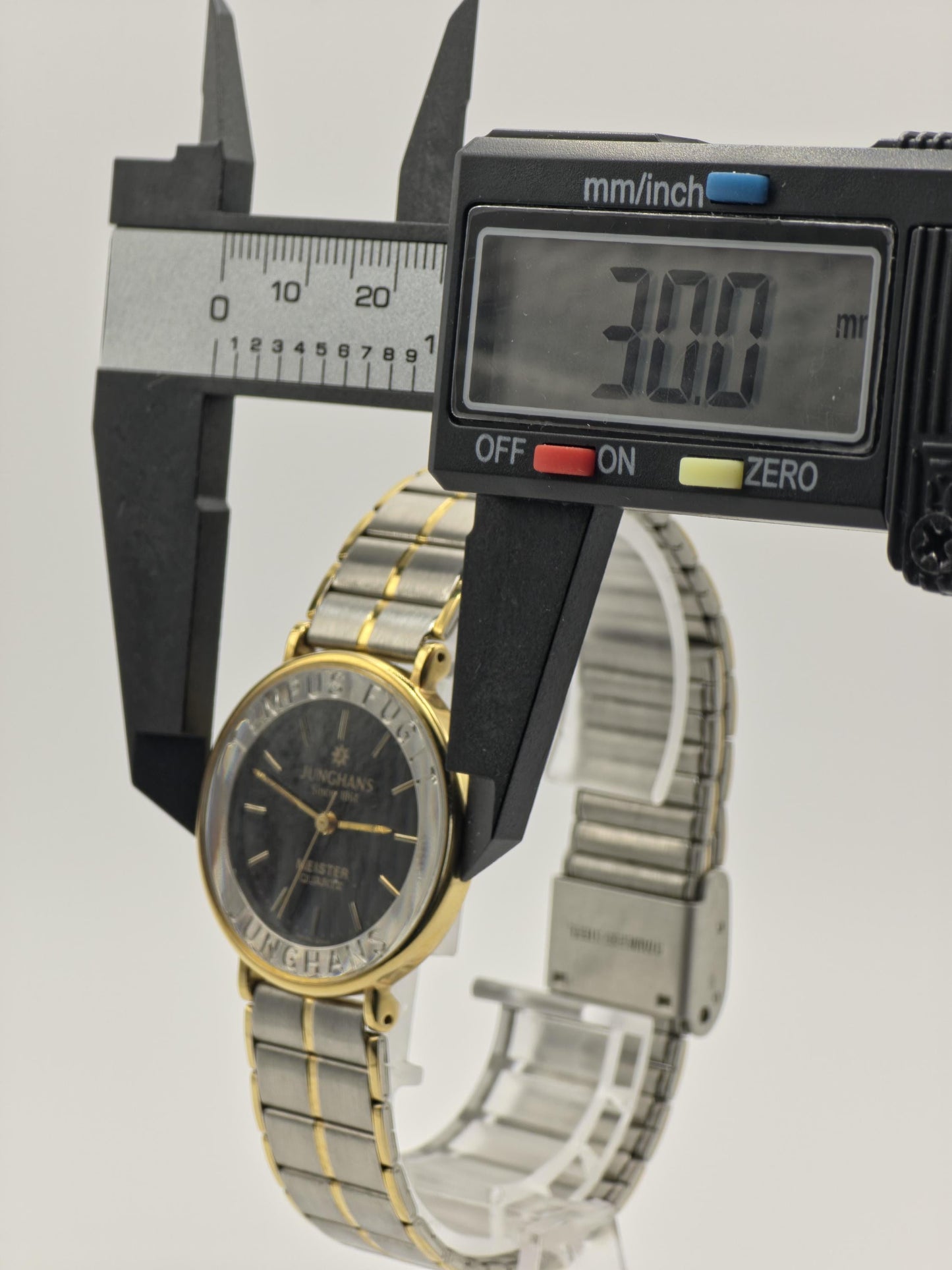 Vintage Junghans Meister Quartz Watch – Two-Tone Steel & Gold, Swiss Made