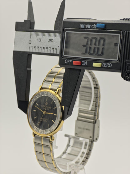Vintage Junghans Meister Quartz Watch – Two-Tone Steel & Gold, Swiss Made