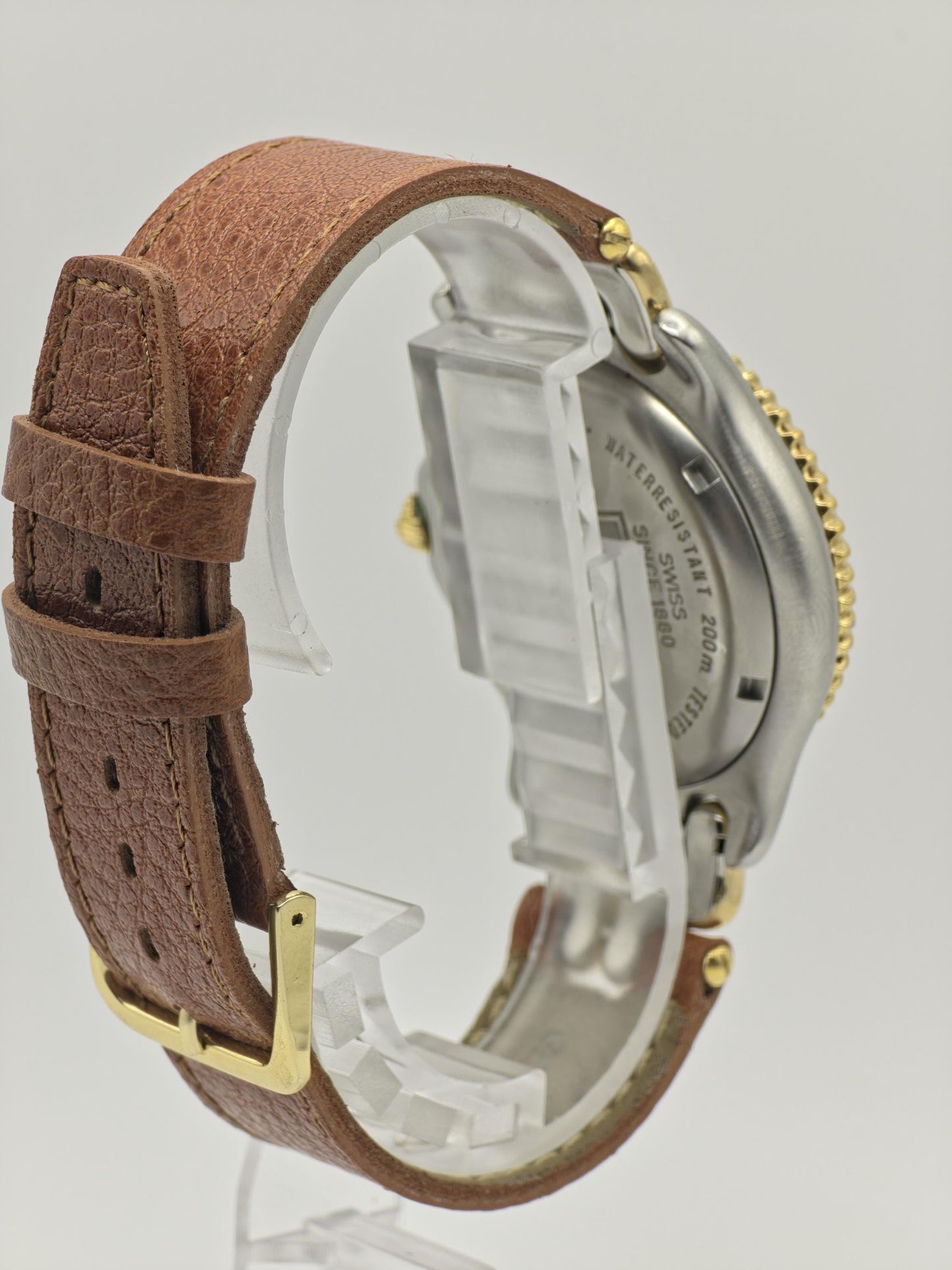 Vintage TAG Heuer CG1121-0 Professional 200M Chronograph Gold Two Tone Quartz Watch - 3