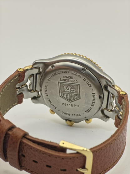 Vintage TAG Heuer CG1121-0 Professional 200M Chronograph Gold Two Tone Quartz Watch - 3