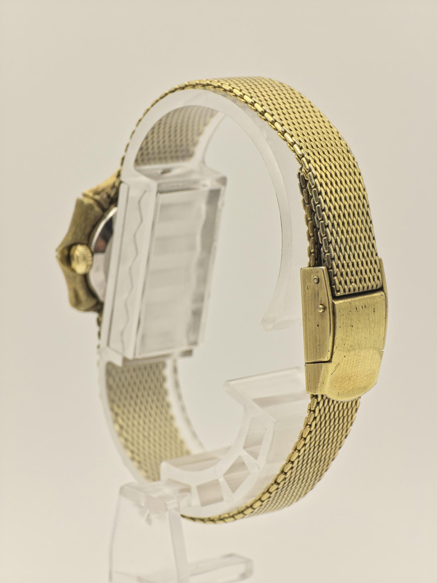 Rado Jade Vintage Gold Tone Women Watch | Swiss Made | Quartz | Mesh Bracelet | Ref. 5527 | - 21