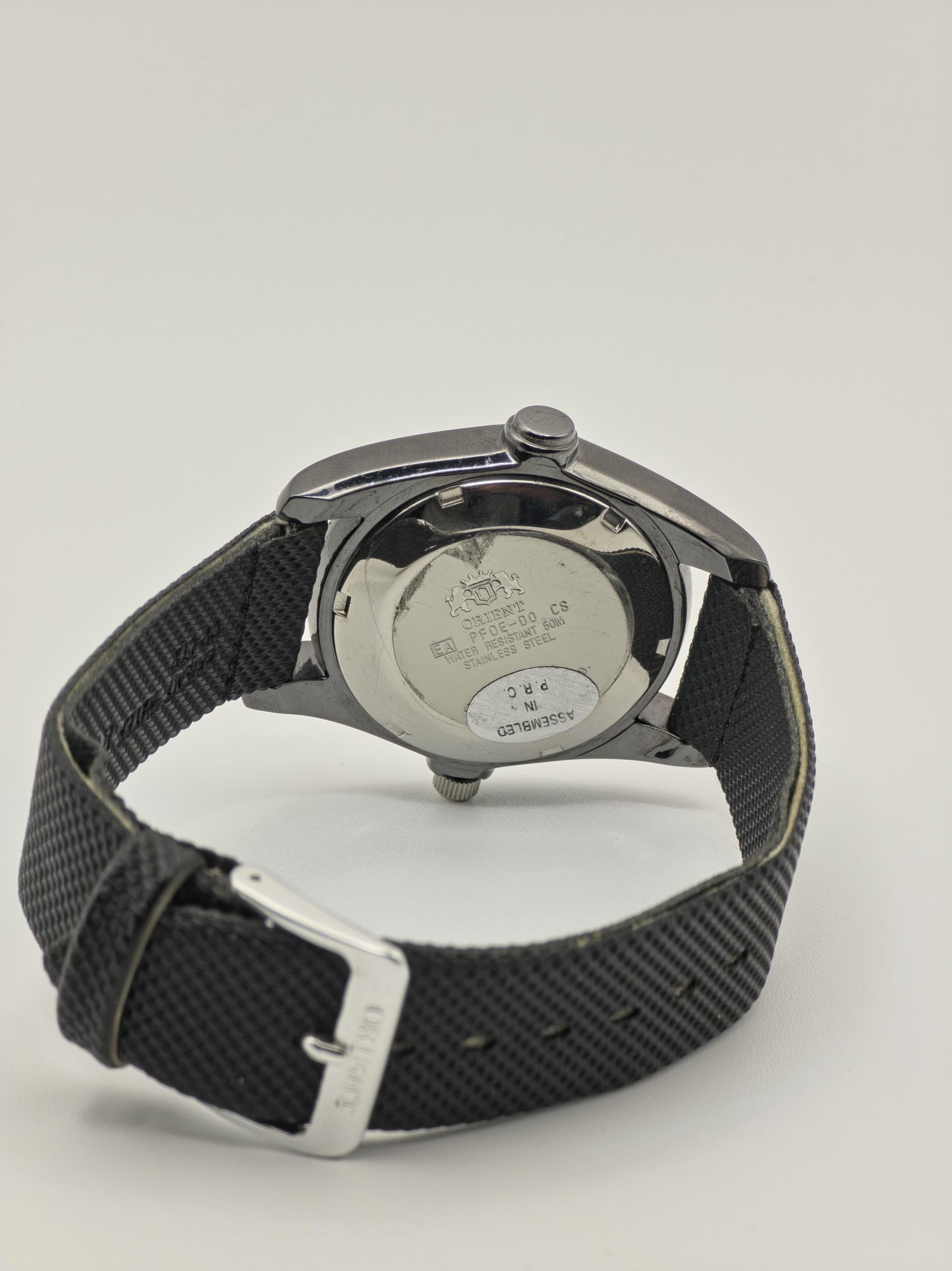 Orient Automatic Vintage Watch | Date Pointer Dial | Stainless Steel | Black Dial | - 22