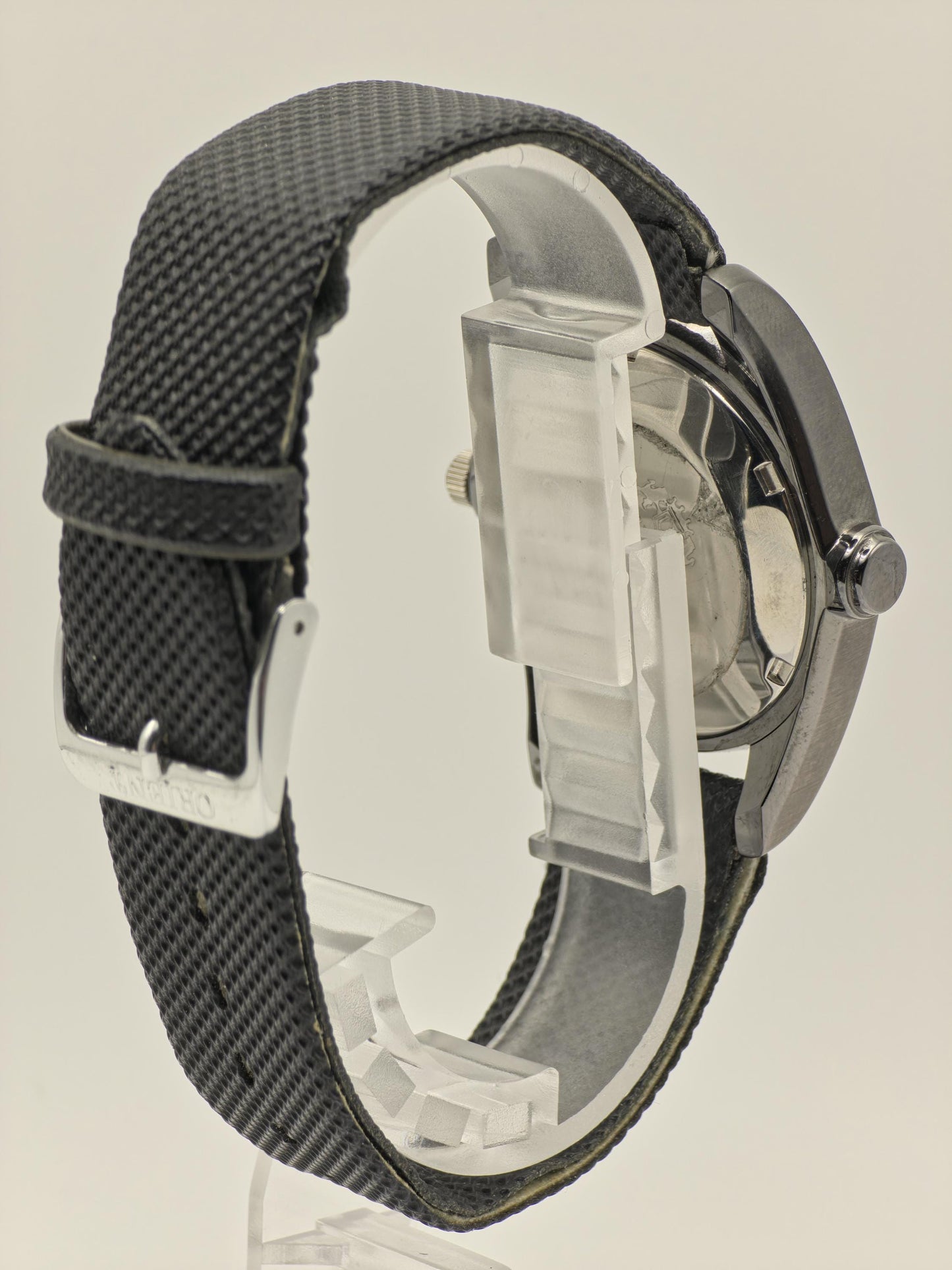 Orient Automatic Vintage Watch | Date Pointer Dial | Stainless Steel | Black Dial | - 22