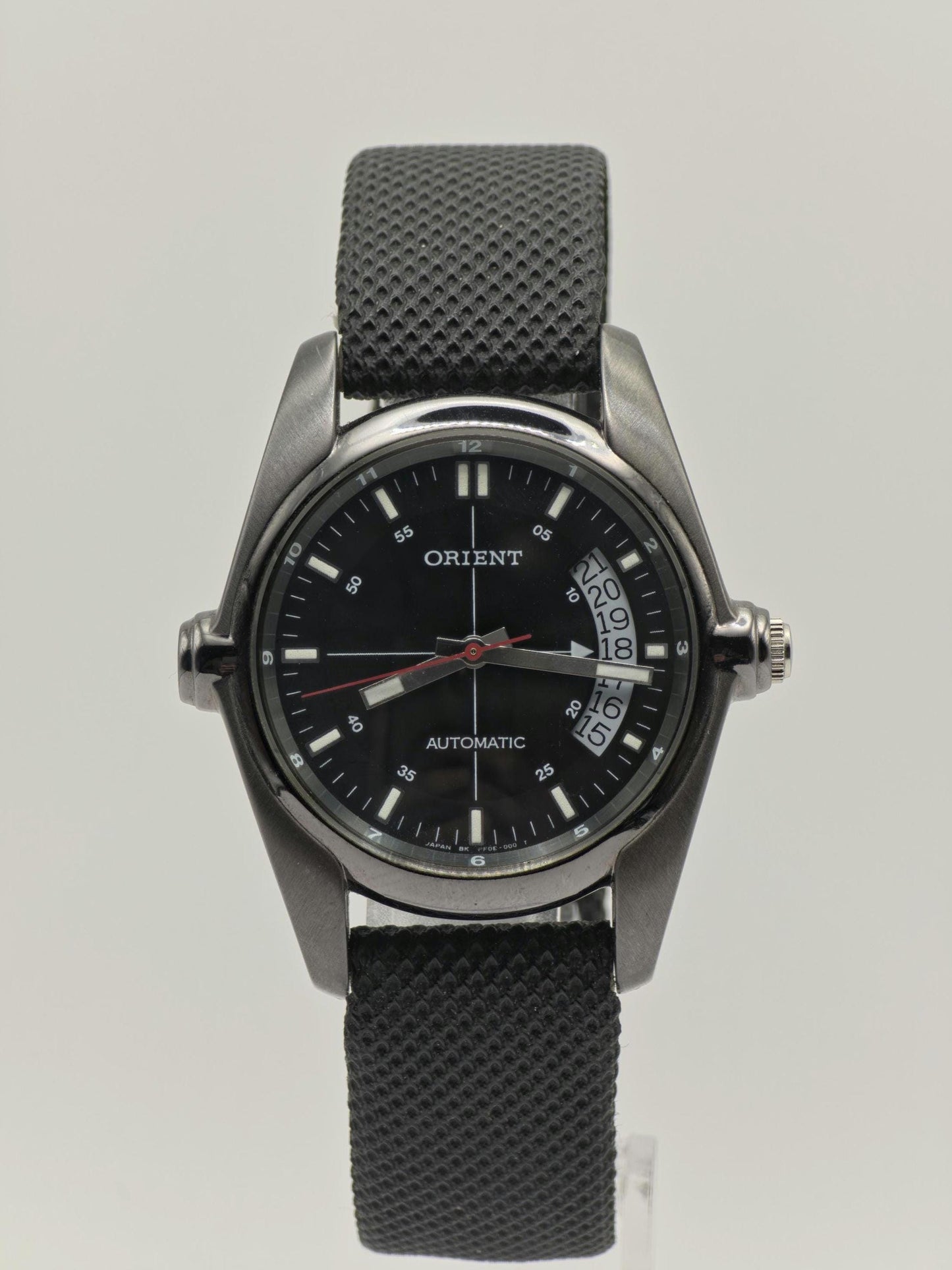 Orient Automatic Vintage Watch | Date Pointer Dial | Stainless Steel | Black Dial | - 22