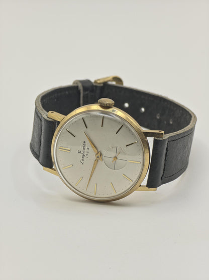 Vintage Lanzeaminn 17 Jewels Mechanical Men’s Watch Gold Super Plated Classic Dress Watch | - 26