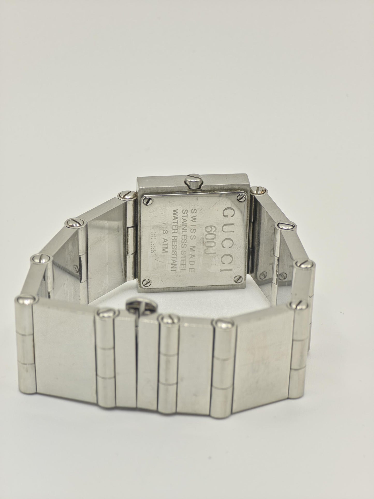 Gucci 600J Women’s Watch Stainless Steel Bracelet Swiss Made 3 ATM Ref. 0015581 | - 33
