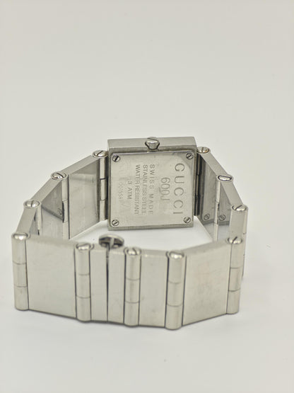 Gucci 600J Women’s Watch Stainless Steel Bracelet Swiss Made 3 ATM Ref. 0015581 | - 33