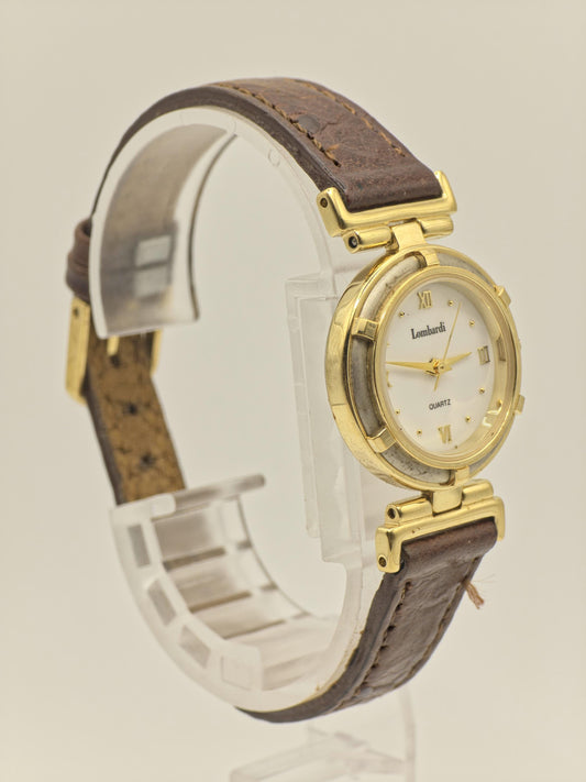 Lombardi Women’s Watch Ref. 219688 Gold Tone Case Quartz Swiss Style | - 35