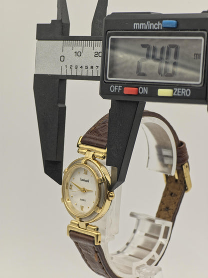 Lombardi Women’s Watch Ref. 219688 Gold Tone Case Quartz Swiss Style | - 35