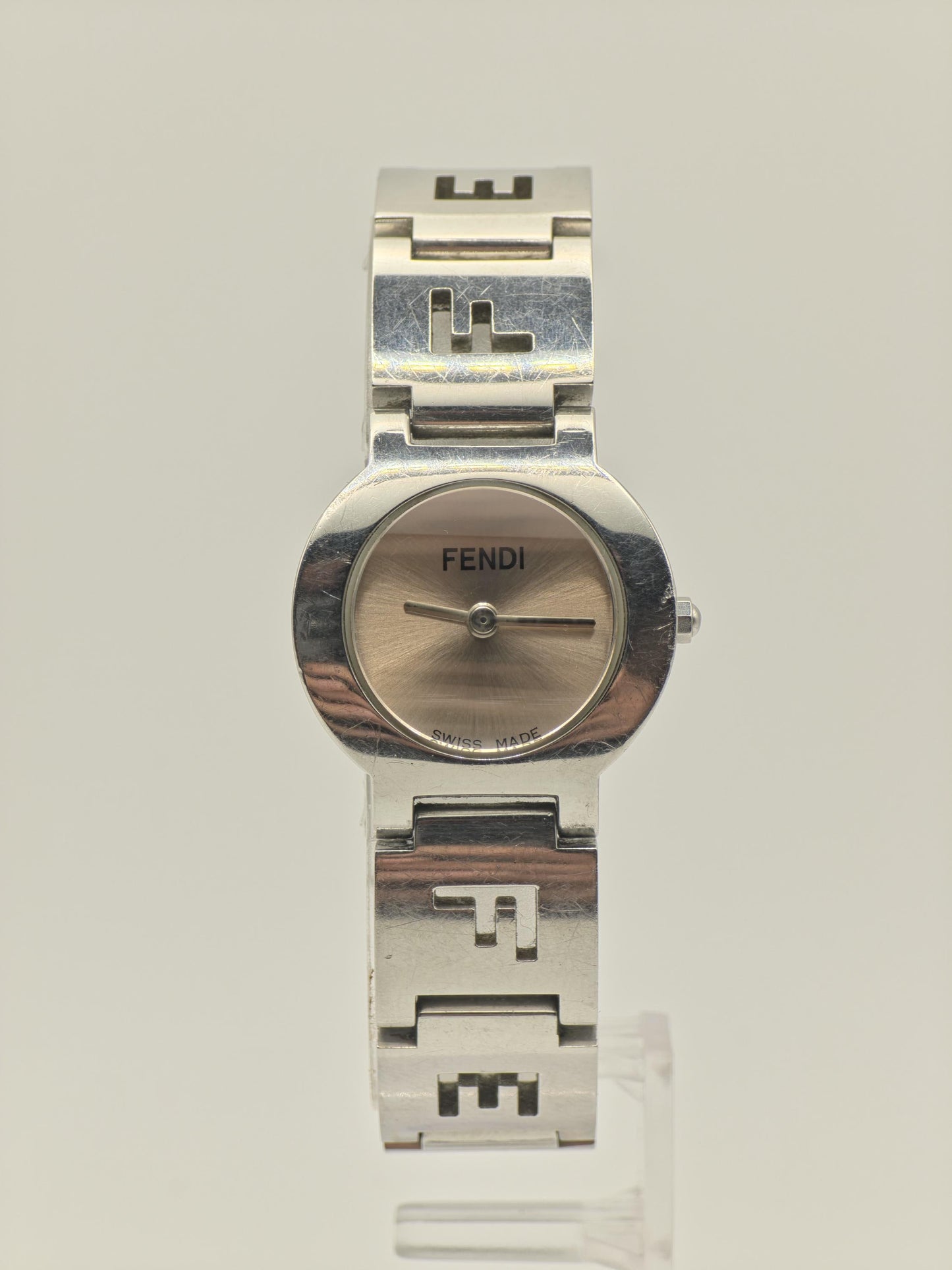 Fendi Women’s Watch Ref. 007 925 Silver Tone Swiss Made Stainless Steel Bracelet | - 36