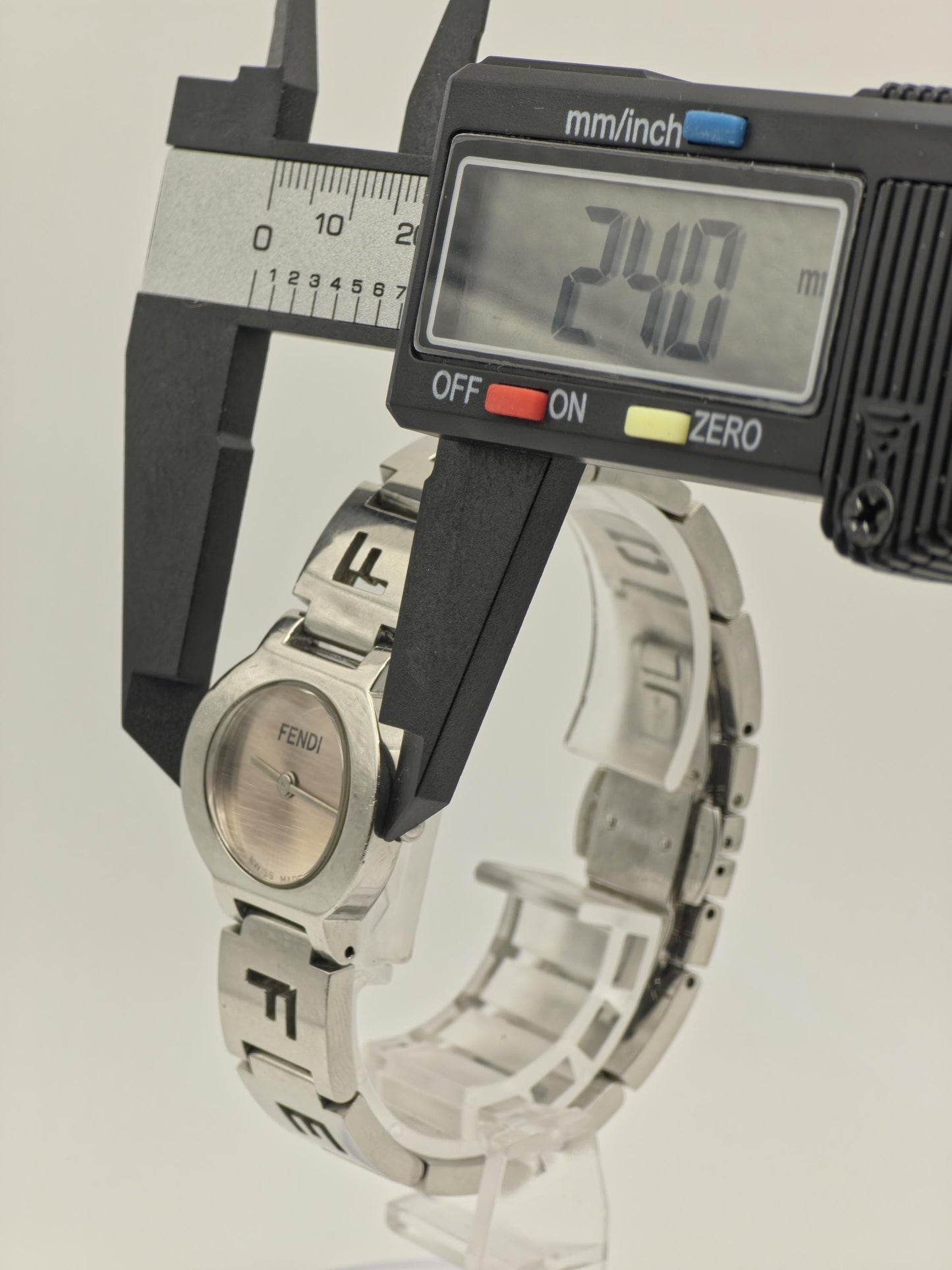 Fendi Women’s Watch Ref. 007 925 Silver Tone Swiss Made Stainless Steel Bracelet | - 36