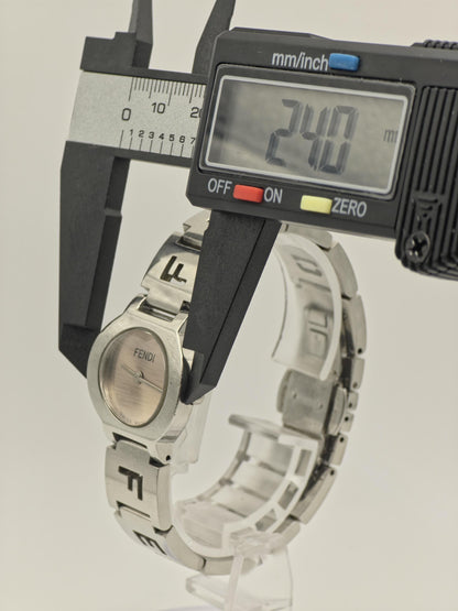Fendi Women’s Watch Ref. 007 925 Silver Tone Swiss Made Stainless Steel Bracelet | - 36