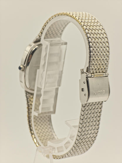 Elgin Quartz Watch Ref. FK276 0095485 Silver Tone Mesh Bracelet Women Unisex | - 39