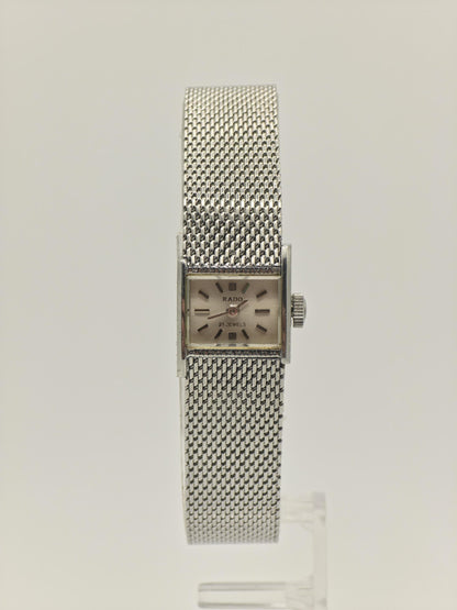 Rado 21 Jewels Mechanical Watch Ref. A35725 Stainless Steel Mesh Bracelet Women Vintage | - 41