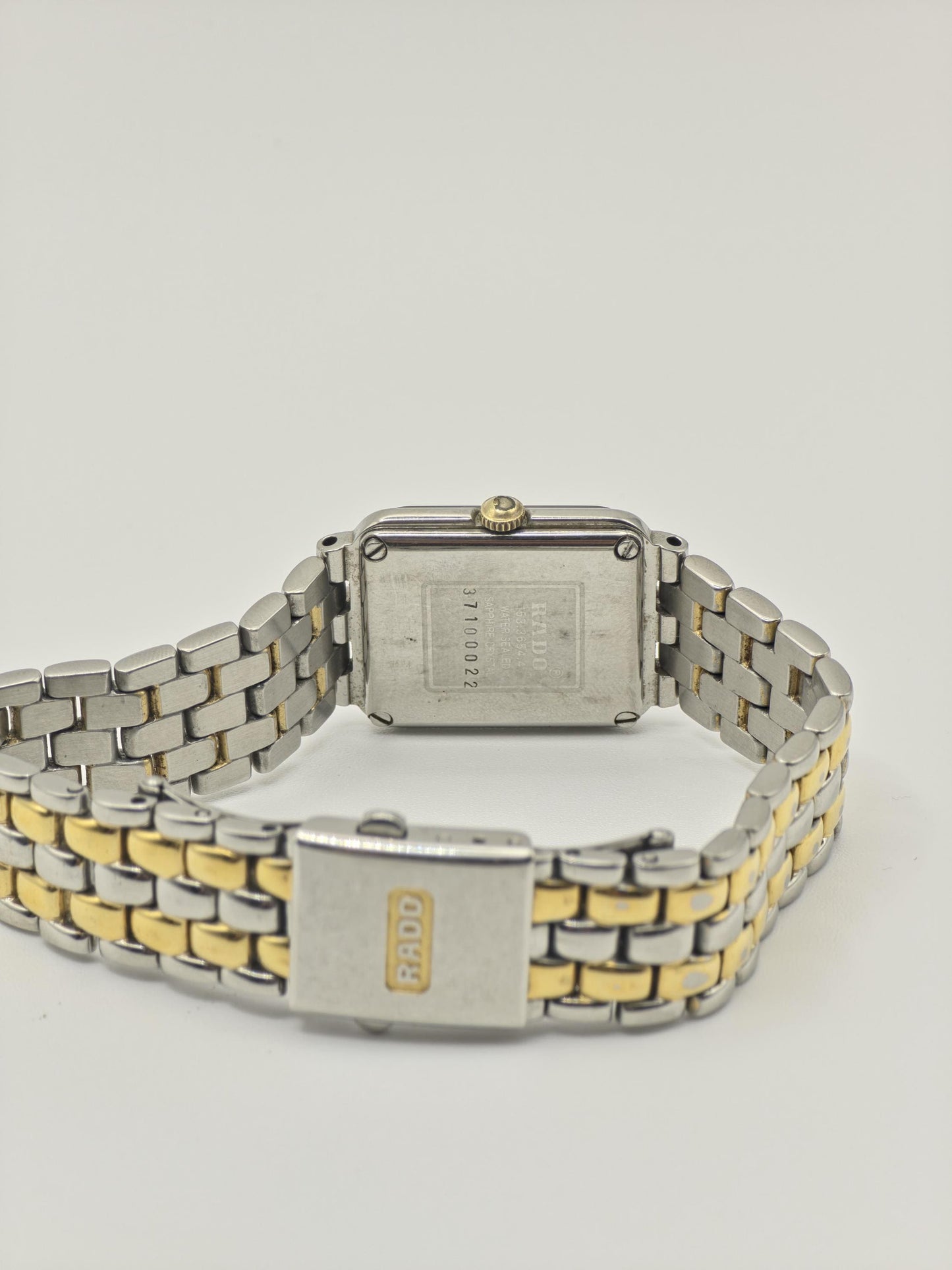 Rado Florence Quartz Watch Ref. 153.3654.4 Sapphire Crystal Two Tone Women Vintage | - 43