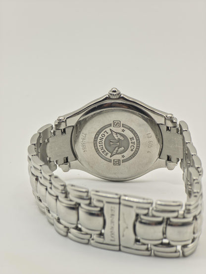 Longines Golden Wing Quartz Watch Ref. L3 605 4 Stainless Steel Bracelet Unisex Vintage | - 49