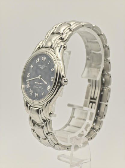 Longines Golden Wing Quartz Watch Ref. L3 605 4 Stainless Steel Bracelet Unisex Vintage | - 49