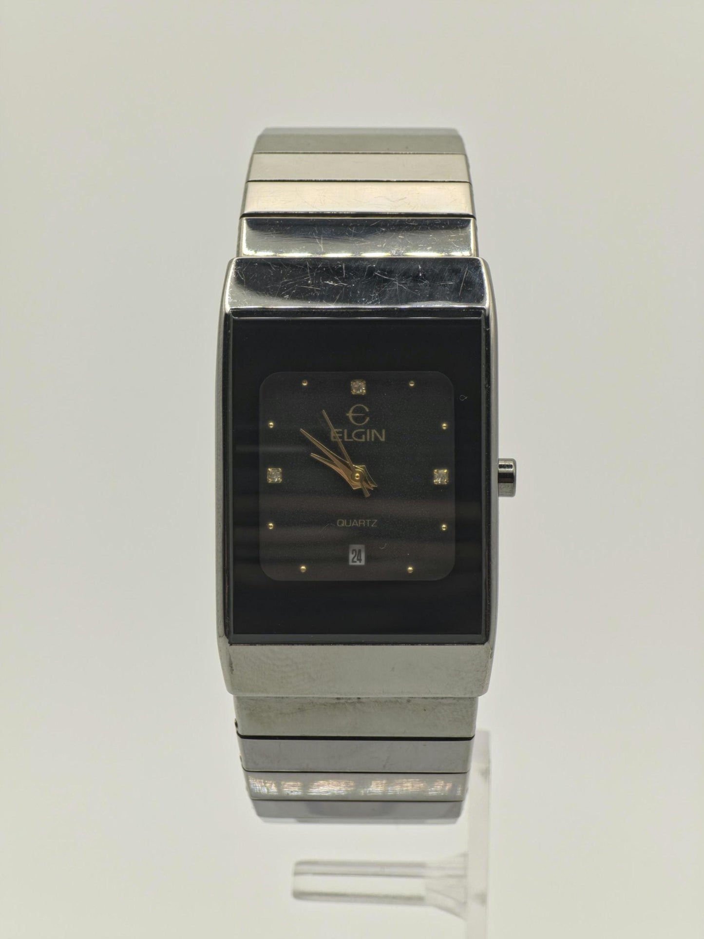 Elgin Quartz Watch Ref. FK1109-L1 Stainless Steel Bracelet Women Vintage | - 51
