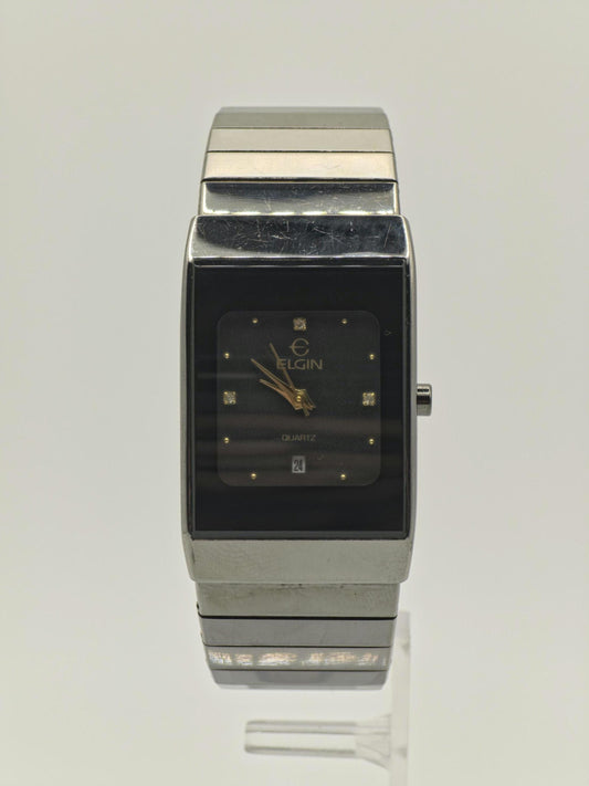 Elgin Quartz Watch Ref. FK1109-L1 Stainless Steel Bracelet Women Vintage | - 51