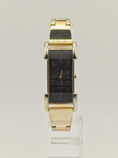 Yves Saint Laurent YSL Quartz Watch Ref. 5421-H16200Y Gold Tone Bracelet Women Vintage | - 52