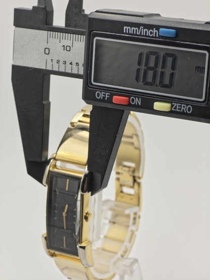 Yves Saint Laurent YSL Quartz Watch Ref. 5421-H16200Y Gold Tone Bracelet Women Vintage | - 52