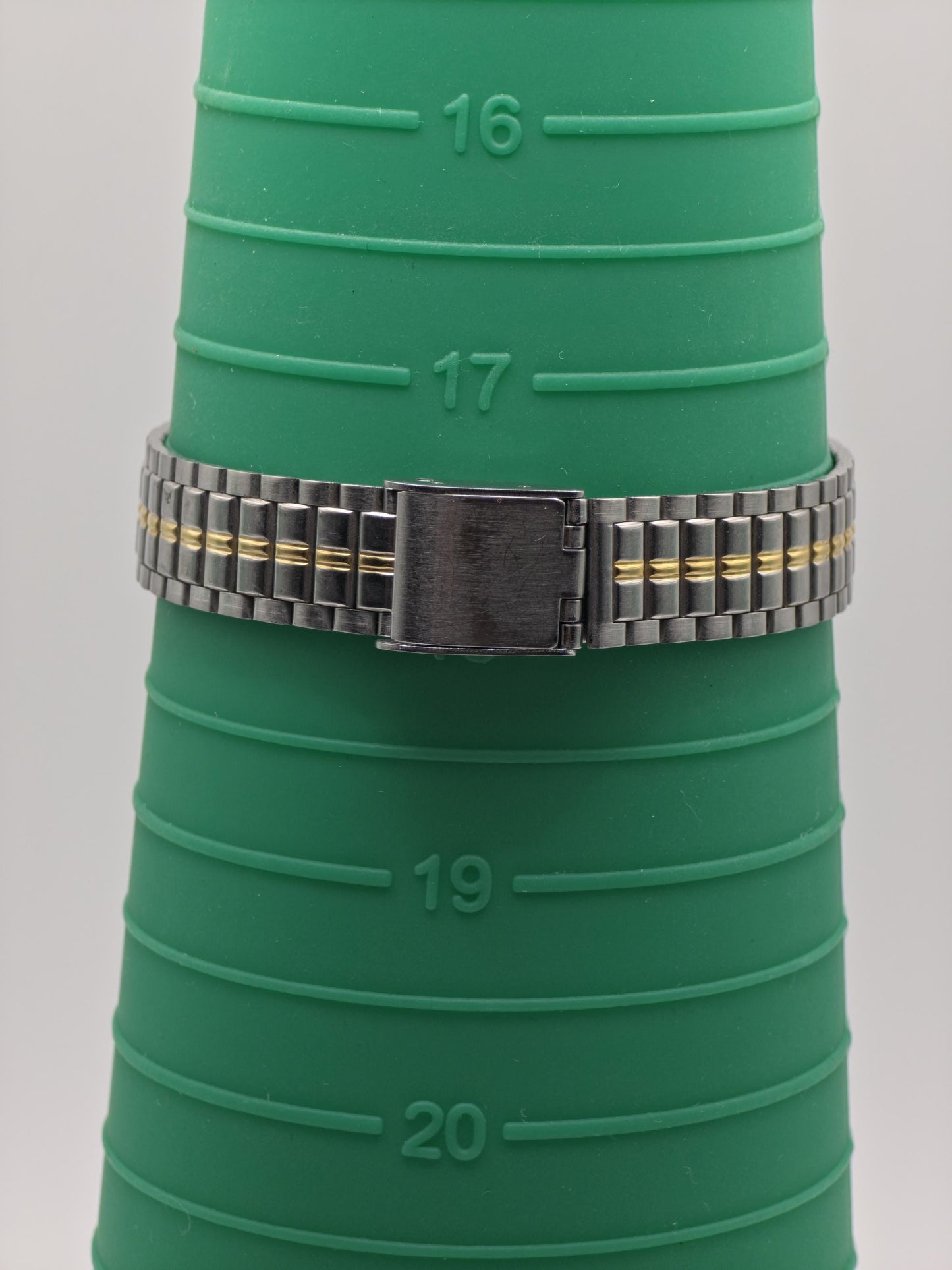 Junghans Astra Quartz Watch Ref. 218205 Two-Tone Stainless Steel Bracelet Women Vintage | - 53