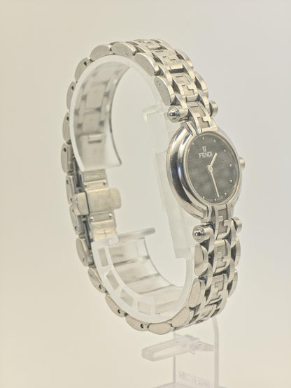 Fendi 750L Quartz Stainless Steel Watch Sapphire Crystal Women Boxed | - 57