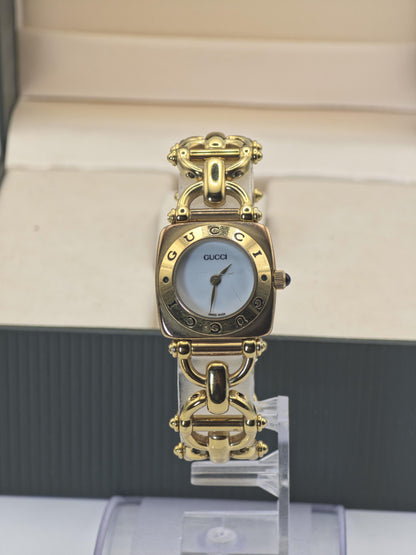 Gucci 6400L Gold Tone Quartz Watch Women Vintage Boxed Swiss Made | - 58