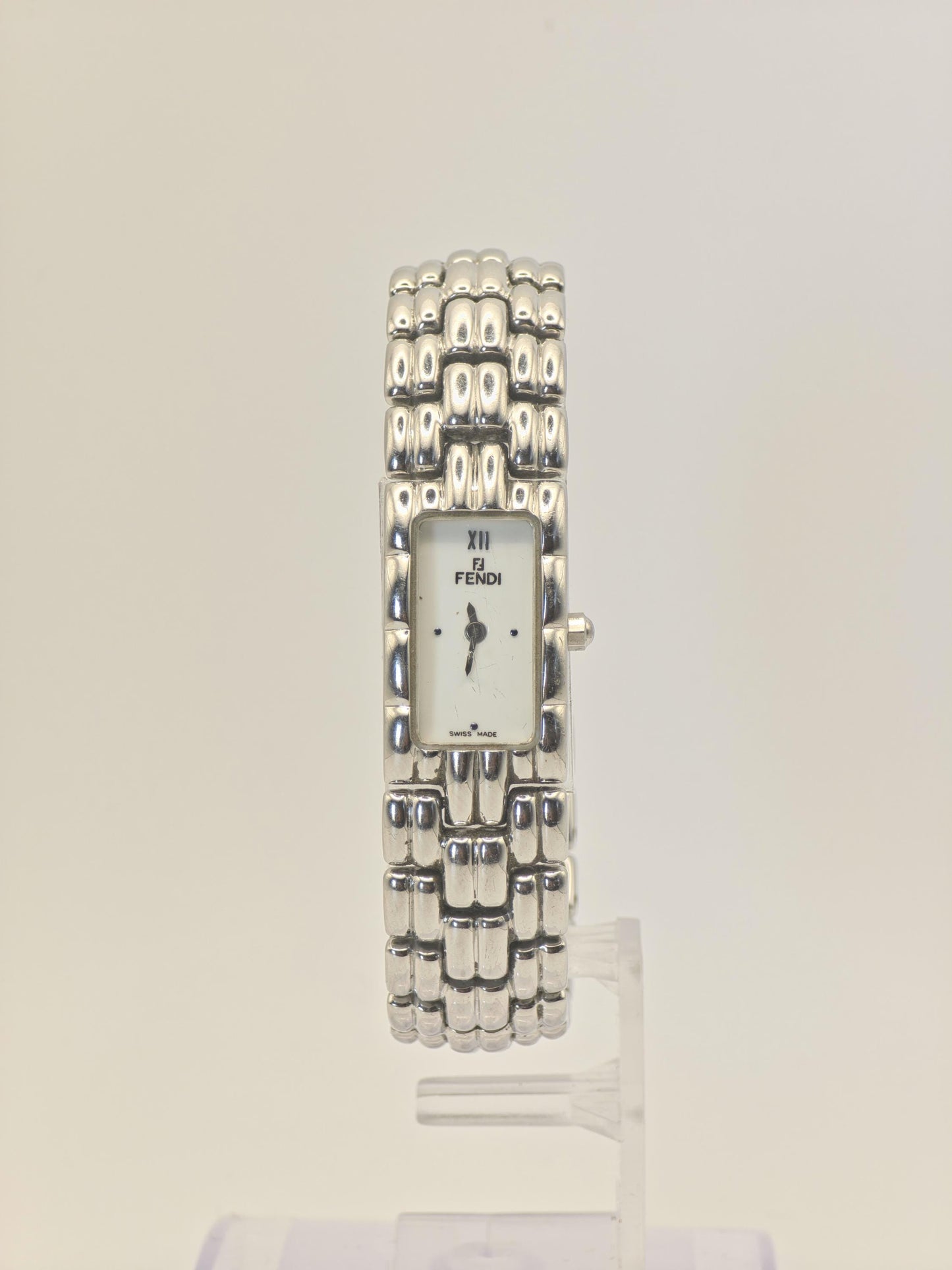 Fendi 660L Quartz Women’s Watch Stainless Steel Rectangular Case Box & Warranty | - 62