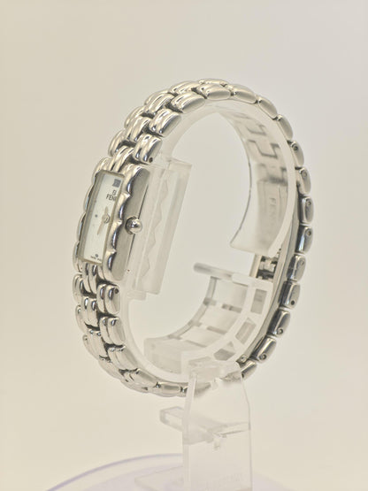 Fendi 660L Quartz Women’s Watch Stainless Steel Rectangular Case Box & Warranty | - 62